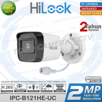 HILOOK IPC-B121HE-UC 2MP KAMERA CCTV IP CAMERA POE AUDIO OUTDOOR SMART IR