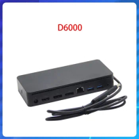90%NEW D6000 Switch Docking Station Laptop Power DisplayLink Thunderbolt 3 USB-C Expansion Dock M1 M2 External Three 4k Screen