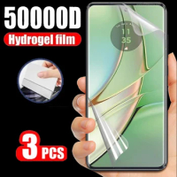 3PCS For Motorola Edge 40 Pro Hydrogel Film for Motorola Edge 30 Ultra 40 Neo Screen Protectors for Motorola G54 G84 Screen FIlm