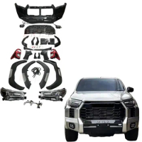KLT Pick Accessoire Car Bumper Body Kit for Hilux Revo Rocco 2016-2019 upgrade to 2020 2021
