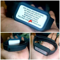 gelang identitas gelang kecemasan gelang lansia gelang pikun GIK01