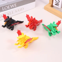 Creative Medieval Dragon Action Figures Model Building Blocks Bricks Collection Toys For Children Gifts