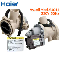 Suitable for use with Haier EG8012B29WE XQG50-810FM drum washing machines, universal drain pump moto