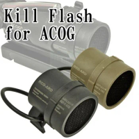 Tactical ACOG Scope Killflash Cover Cap Lens Protector Hunting Optics Accessories Airsoft Gun Red Dot Sight Kill Flash