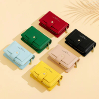 TAOMICMIC Dompet Wanita Dompet Medium Y8531 Bahan Kulit PU Leather Premium Kartu Uang