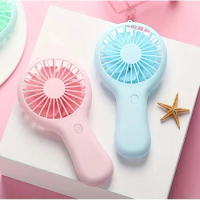 Mini Portable Pocket Handheld Fan USB Charging Rechargeable Cool Air Travel Cooler Cooling Mini Fans