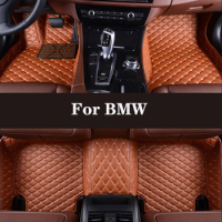 HLFNTF Full Surround Custom Car Floor Mat For BMW I3 I8 Z4 Convertible E89 M1 M2 M3 E30 E90 E92 E93 F80 IX3 Car Accessories