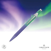 【CARAN d’ACHE】卡達 849 亞洲限量版 原子筆- 北極光 免費刻字(原廠正貨)