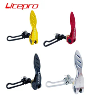Litepro Folding Bike Seat Post Clamps For Brompton Seatpost Clamp Aluminum Alloy Seat Tube Clamps