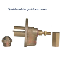 Gas Infrared Burner Nozzle Natural Gas Stove Fire Gutter Fittings Energy-saving Gas Burner General Nozzle