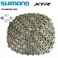 SHIMANO DEORE XTR CN M9100 XT Chain 12s MTB Bicycle Chain126L Bicycle Original Shimano