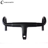 Full Carbon Integrated Handlebar, Road Bike, CECCOTTI, Bicycle Factory