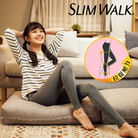 SLIMWALK居家美腿壓力褲(灰色)M