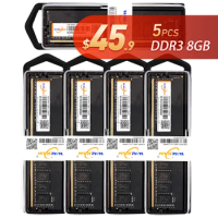 5pcs WALRAM DDR3 DDR4 Desktop Memory 4GB 8GB 1333 1600 1866MHz Memoria ram ddr4 2133 2400 2666 3200Mhz for Desktop Computer
