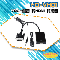 【CHANG YUN 昌運】HD-VH01 VGA+聲音 轉 HDMI 轉換器