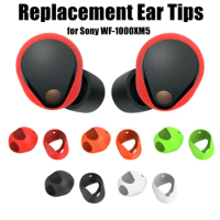 5Pairs Silicone Earbuds Cover Portable Replacement Dustproof Ear Caps Ear Tips for Sony WF-1000XM5 Earbuds Headphone Sleeve
