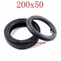 High Quality 200x50 Electric Scooter Tyre Inner Tube 8" Scooter Tyre 8*2'' Electric Gas Scooter Wheelchair Wheel Pneumatic Tire