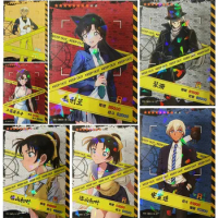 Anime Detective Conan Conan Edogawa Mouri Ran Tooyama Kazuha Kudou Shinichi collection card Entertainment toys Board game card