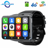 JingTider S999 4G Smart Watch MTK6761 Quad Core 4GB Ram 64GB Rom Smartwatch Phone 2.88" Large Screen Men Watch 2300mAh Android 9