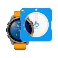 【IMAK】GARMIN Fenix 8 AMOLED 47mm 玻璃手錶膜/自帶定位版