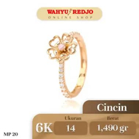 Cincin Emas Kadar 6K Wahyu Redjo CC-6K 29654518PMR