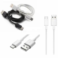 500pcs/lot Black White Round Type C Micro USB 5pin 8pin Data Cable for HTC Xiaomi Huawei Iphone 0.25m/0.5m/1m/2m/3m