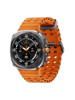 Galaxy Watch Ultra 2025 LTE สมาร์ทวอทช์ (47mm., ตัวเรือนสีไทเทเนียมเกรย์, สายสีส้ม) SM-L705FZA1THL