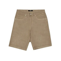 POLICE Celana Corduroy Pendek Premium Regular Fit Pria 33 Khaky