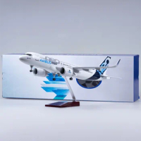 47CM 1/80 Airplane 320NEO A320NEO A320neo Air Airlines Model Toy Light &amp; Wheel Landing Gear Diecast Resin Plane Model