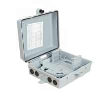 1 X 16/1X32 Splitter Box Indoor/Outdoor Optical Fiber Cable Distribution Box 16-Core FTTH BladeType Fiber Optic Distribution Box