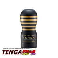 日本TENGA Premium 10周年限量紀念杯深管口交型自慰杯 黑金緊實 TOC-101PH