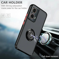 For Motorola Moto Edge 50 Pro E13 G Stylus G86 G85 G75 S50 G35 G13 G54 G24 G72 Armor Matte Case Magn