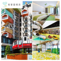 【宜蘭雀客童媽吉親子旅館 】卡位暑假★平日童遊四人房二大床含4客早餐(體驗活動全新加碼、最佳親子飯店)