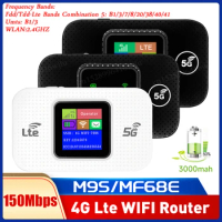 4G LTE Wireless WiFi Router Smart WiFi M9S/MF68E LCE Hotspot Portable WiFi Mobile Hotspot Plug Play WiFi Mobile Broadband