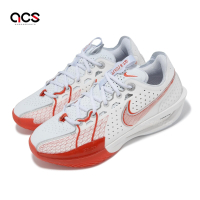 Nike Nike 籃球鞋 Zoom GT Cut 3 EP 白 紅 低筒 男鞋 GT 三代 DV2918-101