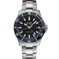 MIDO 美度官方授權Ocean Star海洋之星 GMT 200米潛水機械錶(M0266291705100)44mm