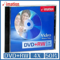怡敏信 Imation 4X DVD+RW 4.7GB 單片盒裝 光碟 DVD 中環代工【APP下單最高22%點數回饋】