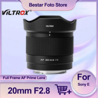 Viltrox AF 20mm F2.8 FE Full Frame Wide Angle Prime Lens For Sony ZV-E1 A7RV ZV-E10 A7III