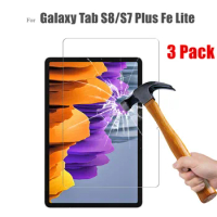 3Piece Glass Protector for Samsung Galaxy Tab S9 S8 Screen Protective Film for Samsung Galaxy Tab S7 Plus Fe Lite S8 Plus Ultra