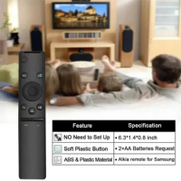 New TV 6 Series UN40KU6290 UN40KU6290F BN59 01259B BN59-01259D Replace Remote Fit for Samsung Smart 4K UHD Tv
