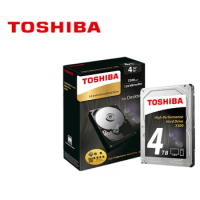 Toshiba 4TB HDD Mechanical Desktop Hard Disk Drive 3.5" 7000RPM SATA3 128MB Cache HDWE140 4000GB Internal HD High Capacity