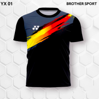 Cod Kaos & Setelan Olahraga Printing Atasan Olahraga Pria & Wanita Premium Baju Volly Baju Badminton