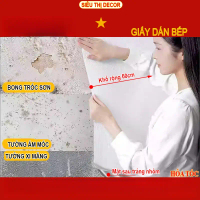 giấy dán tường tráng nhôm phòng ngủ giả gạch xi măng hoa văn STD25 Khổ lớn
