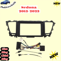 Mặt dưỡng SEDONA 2015 -2023, 9 INCH kèm canbus và jack nguồn zin