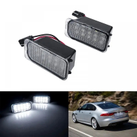 belook ไฟส่องป้ายทะเบียน LED สีขาว 2 ดวง สำหรับ Fiesta Transit Connect Custom Courier T2Y7Bตัวตัดโซ่