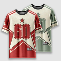 Jersey Streetwear Premium Star 60 |  Jersey Casual | Kaos Jersey Pria Wanita | Jersey Unisex  I Jers