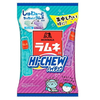【江戶物語】森永 嗨啾 HI-CHEW 彈珠汽水/葡萄蘇打風味軟糖 68g 夾心軟糖 MORINAGA 日本原裝進口