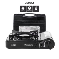 AIKO CI-153 เตาแก๊สปิคนิค 2.9 kw ตัวเหล็กพ่นกันสนิม เตาแก๊สแค้มปิ้ง เตาแก๊ส เตาแก๊สพกพา