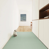 【好物良品】150x180cm_日本夏季剪裁特斯林戶外居家涼感地墊(可剪裁 編織地墊 廚房地墊 夏天 涼感地墊)