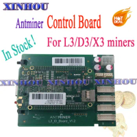 Used Asic miner Bitmain Antminer L3+ D3 X3 Control Board Motherboard For Replace Bad Board Of ANTMINER l3 L3+ D3 X3